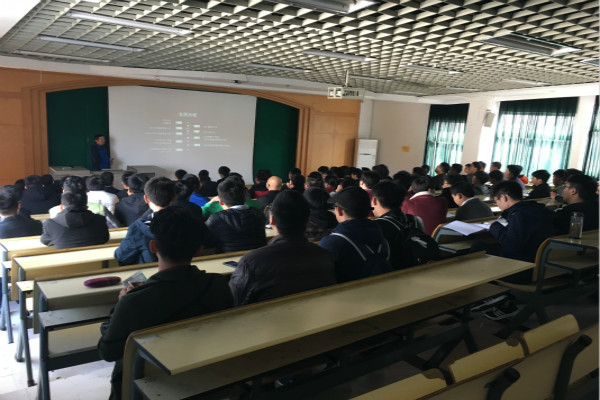 浙江吉利汽车春晓公司首次来我校开展专场招聘