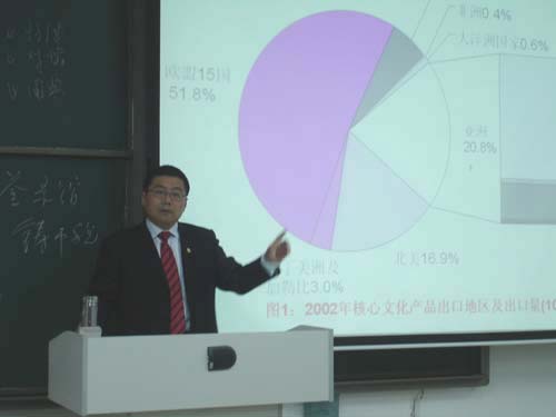 安徽财经大学赵有广教授为我校学生作学术报告