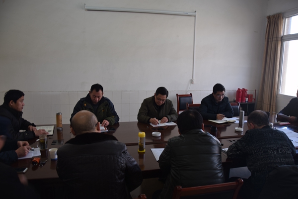 学校各单位召开2016年度处级党员领导干部民