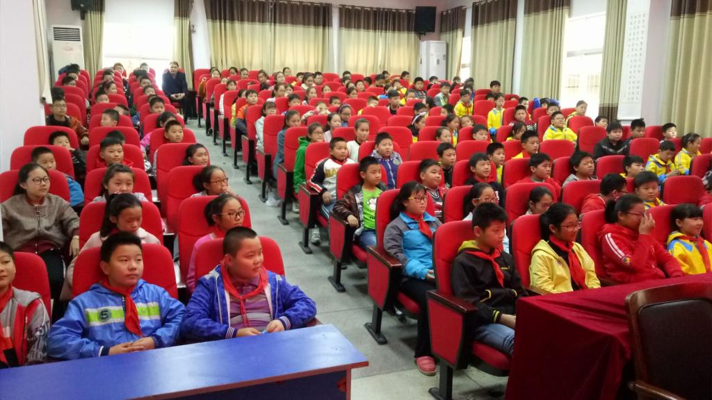 青年志愿者深入凤阳县实验小学开讲微团课-