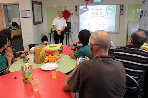 外国语学院教师在澳大利亚孔子学院举办汉语角