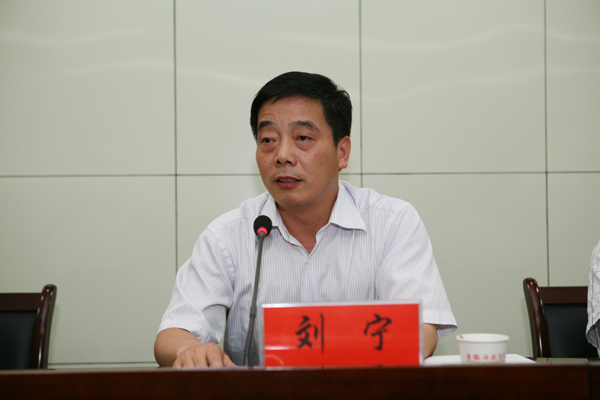 刘宁对安徽隆平高科种业有限公司张秀宽一行表示热烈欢迎,对首届"隆平