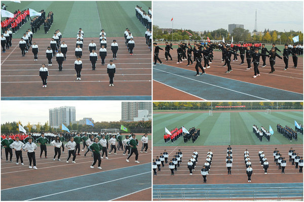 生命科学学院2017级新生广播体操比赛圆满落幕